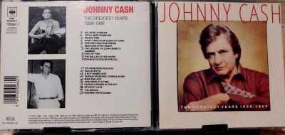 Johnny Cash-The greatest years 1958-1986 (VG)