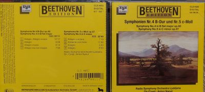Beethoven-Symphonie nr.4 & nr.5