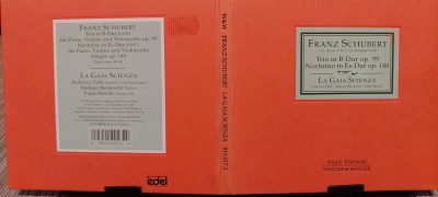 Franz Schubert-Op.99 & op.148