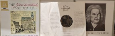 J Sebastian Bach- Art of the fugue (2 viniluri)