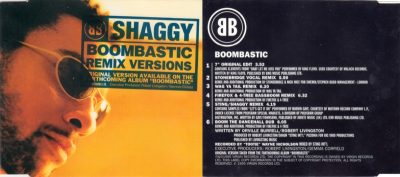 Shaggy – Boombastic (Remix Versions)