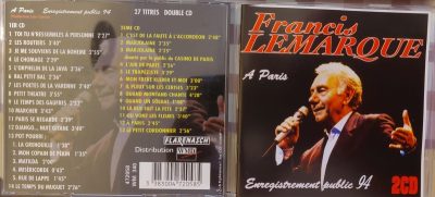 Francis Lemarque -A Paris (2cd)