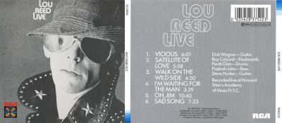 Lou Reed – Lou Reed Live
