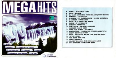 MegaHits 99 Die Erste (2cd)