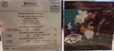 Franz Krommer -Flotenquartette