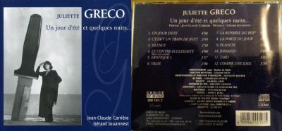 Juliette Gréco –A Summer Day and a Few Nights...