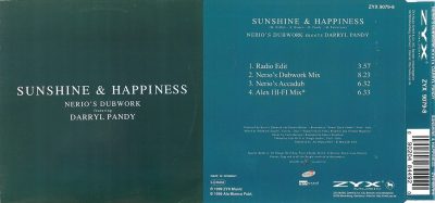 Nerio's Dubwork Featuring Darryl Pandy – Sunshine & Happiness