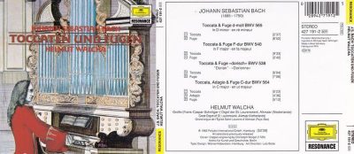 Johann Sebastian Bach -Helmut Walcha – Toccaten Und Fugen