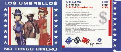 Lo$ Umbrello$ – No Tengo Dinero