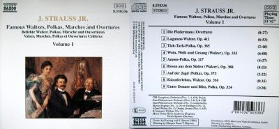 J. Strauss Jr. – Famous Waltzes, Polkas, Marches And Overtures Volume 1