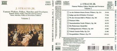 J. Strauss Jr. – Famous Waltzes, Polkas, Marches And Overtures Volume 2