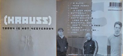 Krauss– Today Is Not Yesterday