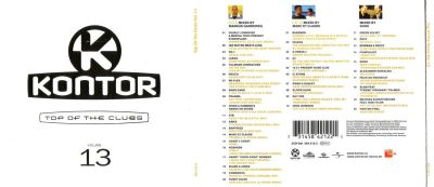 Kontor - Top Of The Clubs Volume 13