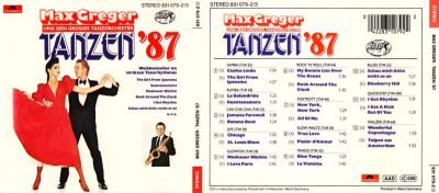 Max Greger  – Tanzen '87