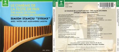 Simion Stanciu  & Alexandre Lagoya – Le Charme De La Flûte De Pan