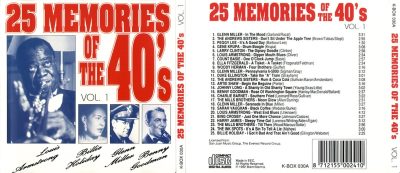 25 Memories Of The 40's Vol. 1