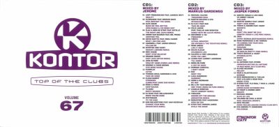 Kontor - Top Of The Clubs Volume 67-3cd