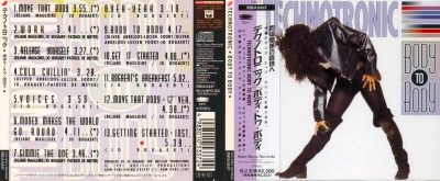 Technotronic – Body To Body -CD Japonez -cu OBI