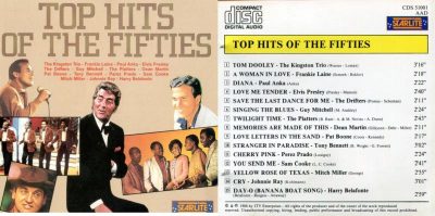 Top Hits Of The Fifties
