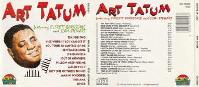 Art Tatum Featuring Everett Barksdale And Slam Stewart – Art Tatum