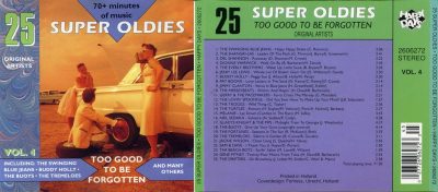 25 Super Oldies Vol. 4 - Too Good Be Forgotten