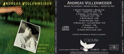 Andreas Vollenweider – Behind The Gardens - Behind The Wall - Under The Tree
