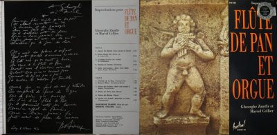 Gheorghe Zamfir Et Marcel Cellier – Improvisations Flûte De Pan Et Orgue
