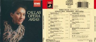 Maria Callas – Opera Arias
